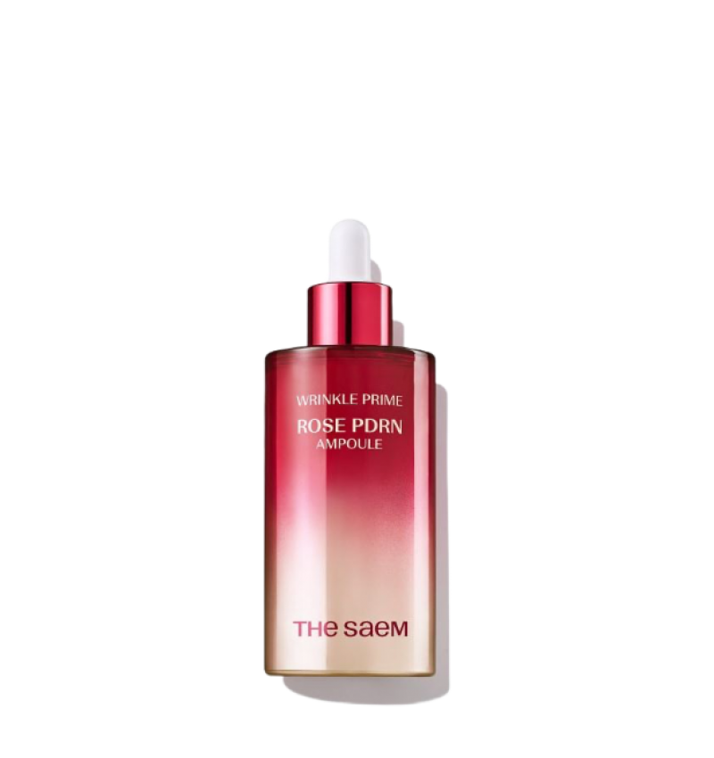 The Saem Сыворотка для лица с ПДРН розы Wrinkle Prime Rose PDRN Ampoule 100мл