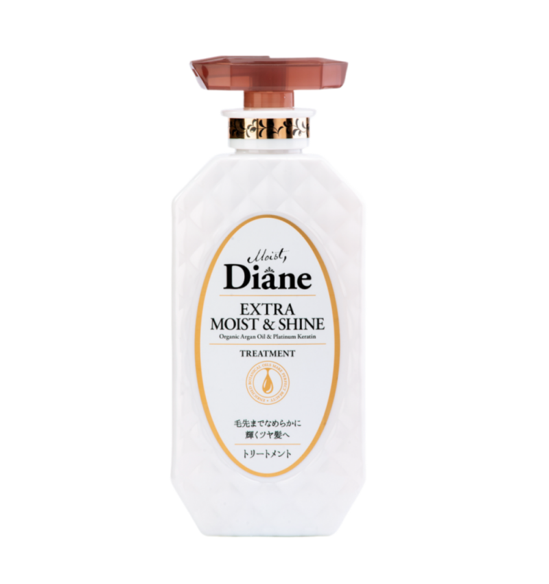 Moist Diane Бальзам-маска с кератином для увлажнения волос Perfect Beauty Extra Moist&Shine, 450 мл