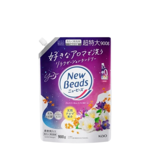 КАО New Beads Мягкий гель для стирки белья, с ароматом жасмина и мускуса, 900 мл. м/у