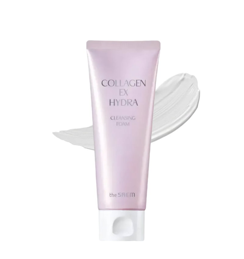 The Saem Пенка для умывания увлажняющая с коллагеном Collagen EX Hydra Cleansing Foam 100мл