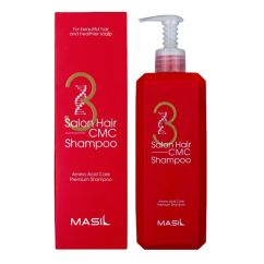 MASIL 3 Восстанавливающий шампунь для лечения волос с аминокислотами Salon Hair Cmc Shampoo 500 мл