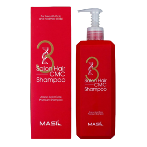 MASIL 3 Восстанавливающий шампунь для лечения волос с аминокислотами Salon Hair Cmc Shampoo 500 мл