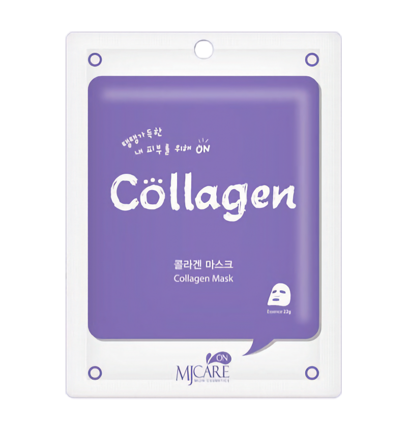 MIJIN Маска тканевая с коллагеном / Mjcare On Collagen Mask Pack, 22 гр.