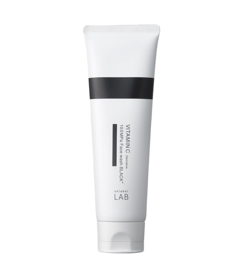 UNLABEL LAB Пенка для умывания c витамином C, энзимами,углем, V Enzyme Black 130г.