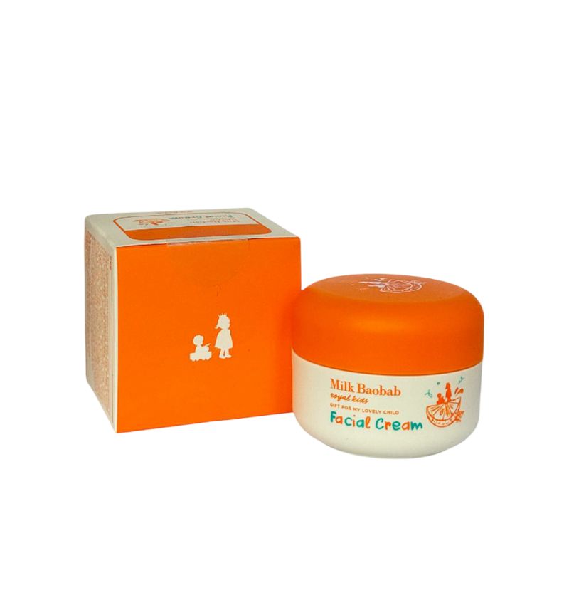 Milk Baobab Baby&Kids Крем детский для лица с ароматом апельсиновых конфет Royal Facial Cream 50 мл