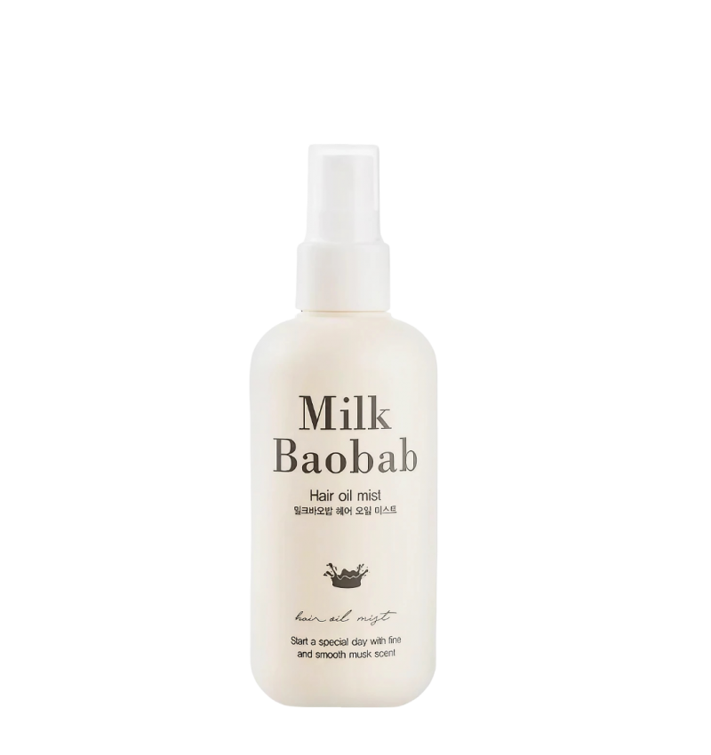 Milk Baobab Спрей-масло для увлажнения и питания волос 2в1 Hair Oil Mist 120 мл