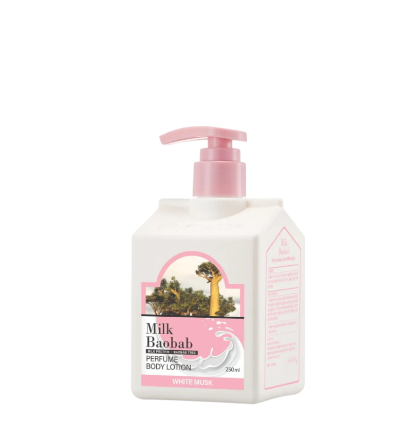 Milk Baobab Лосьон для тела с ароматом белого мускуса, Perfume Body Lotion White Musk, 250 мл