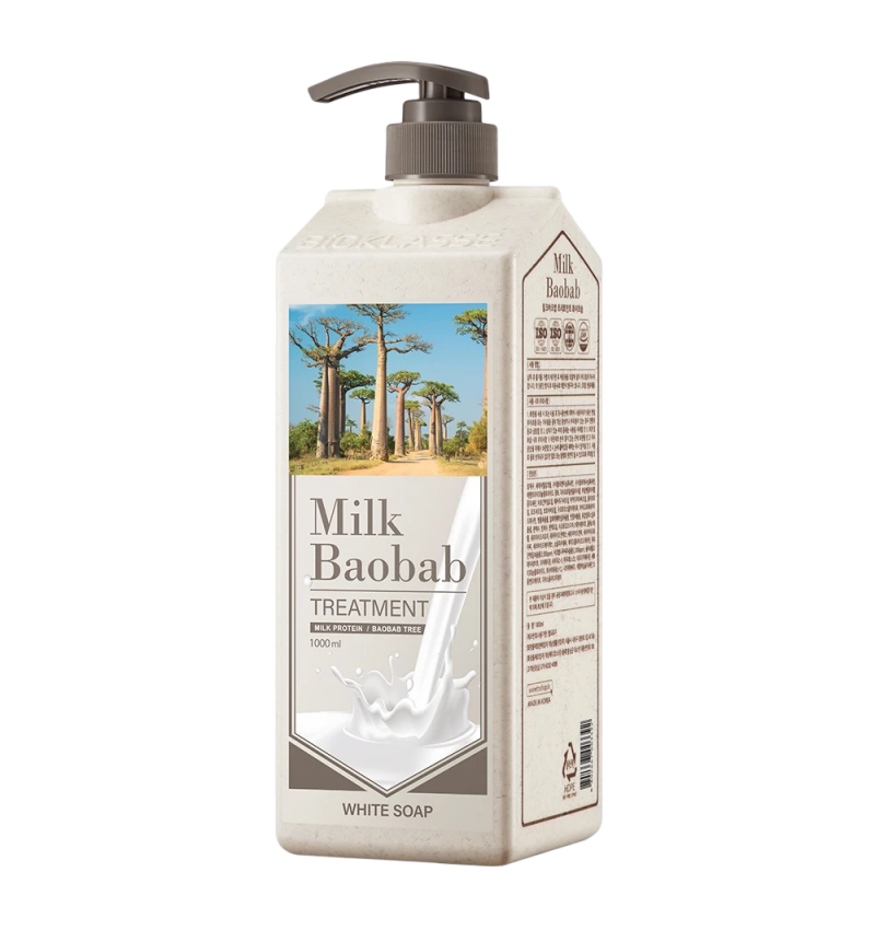 Milk Baobab Бальзам для волос с ароматом белого мыла , Original Treatment White Soap, 1000 мл