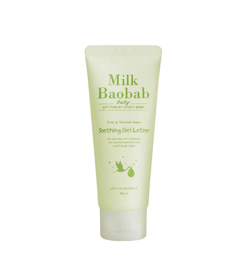 Milk Baobab Детский лосьон для тела успокаивающий / Baby Soothing Gel Lotion Travel Edition, 70 мл.