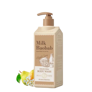 Milk Baobab Гель для душа с ароматом груши и фрезии, High Cera Body Wash Pear & Freesia, 500 мл.