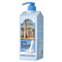 Milk Baobab Гель для душа с ароматом белого мускуса, Original Body Wash White Musk 1000 мл