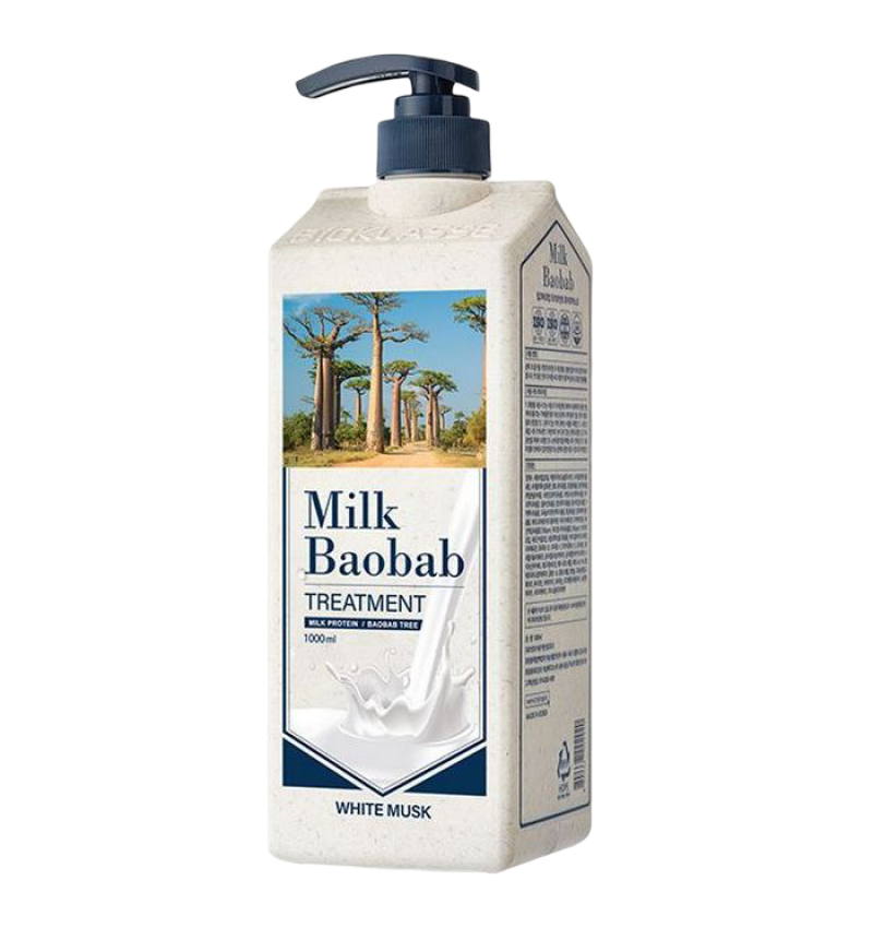 Milk Baobab Бальзам для волос с ароматом белого мускуса Original Treatment White Musk, 1000 мл