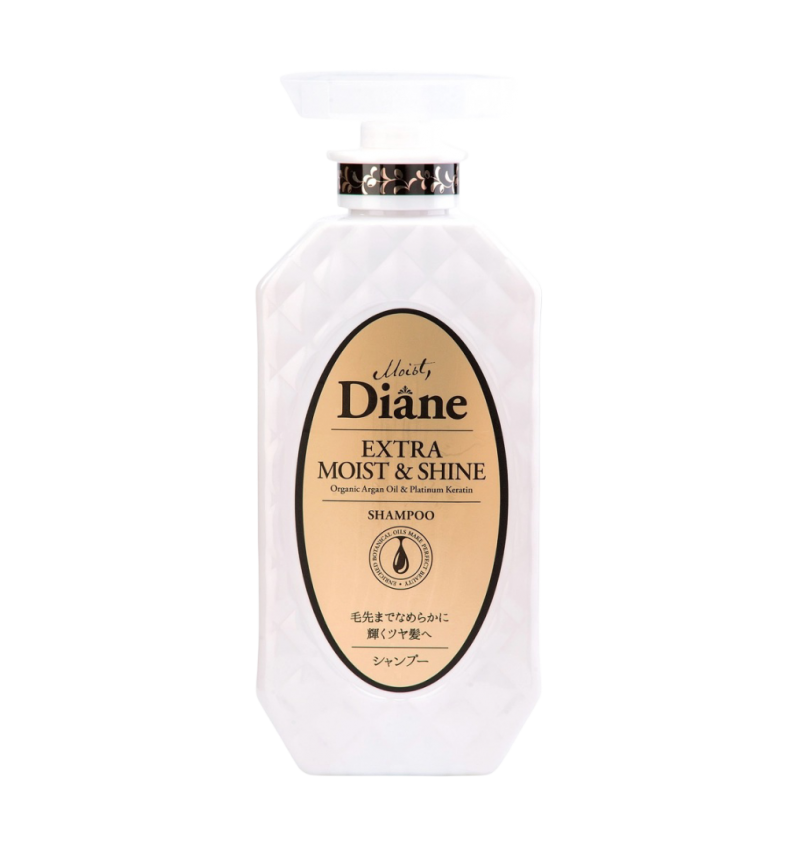 Moist Diane Шампунь с кератином для увлажнения волос Perfect Beauty Extra Moist&Shine, 450 мл