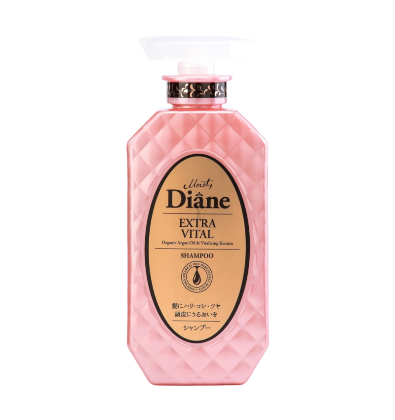 Moist Diane Шампунь с кератином для ухода за кожей головы Perfect Beauty Extra Vital, 450 мл