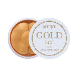 Petitfee Гидрогелевые патчи для век и межбровья с золотом и EGF Gold & EGF Eye&Spot Patch 60 шт.