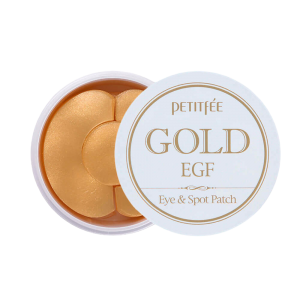 Petitfee Гидрогелевые патчи для век и межбровья с золотом и EGF Gold & EGF Eye&Spot Patch 60 шт.