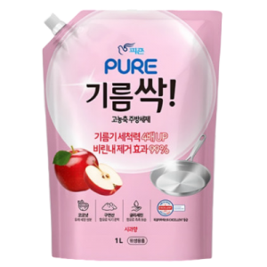 Pigeon Средство для мытья посуды "Яблоко" / Pure Apple Balm, 1000 мл. мягкая упаковка