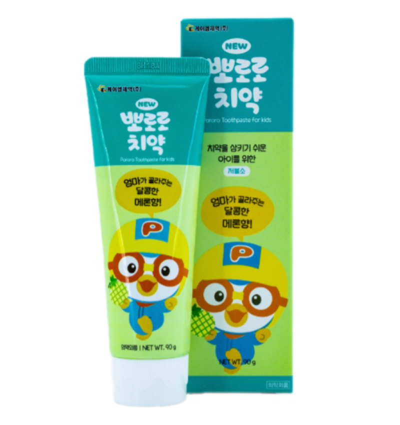 Pororo Детская зубная паста 6+ со вкусом дыни Iconix Melon 90 гр