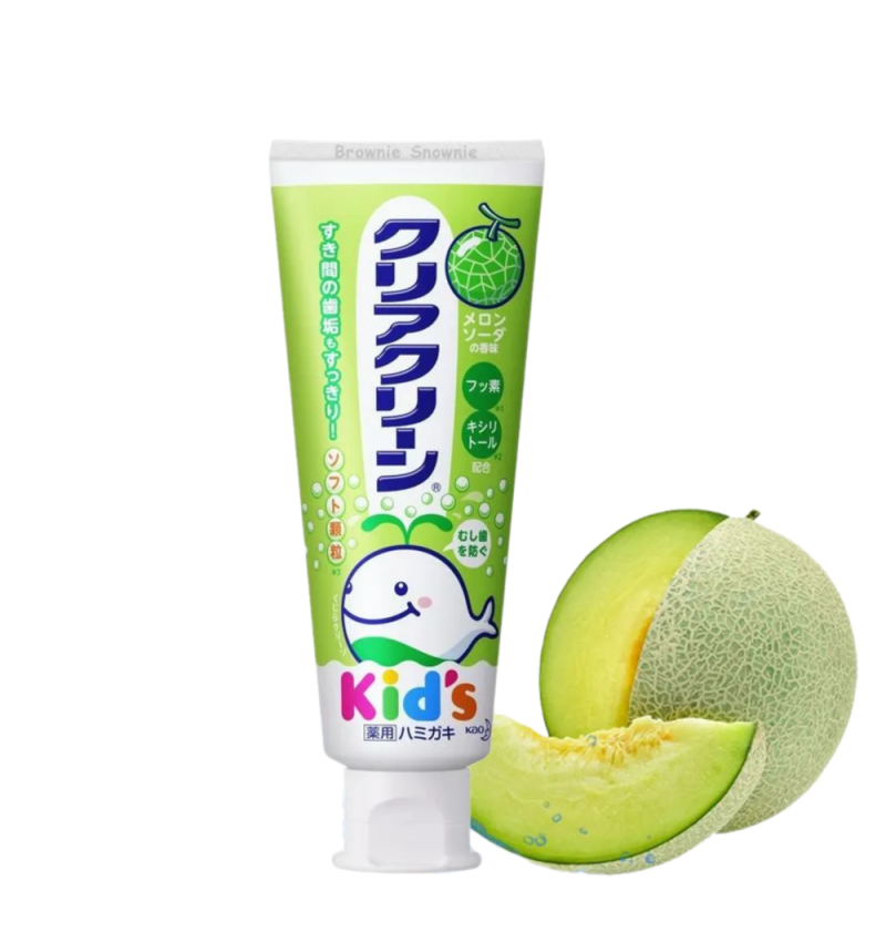 KAO Детская зубная паста со вкусом дыни Clear Clean Kid’s Melon 70 гр.