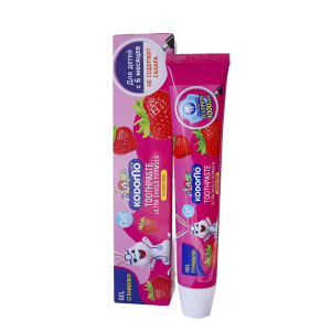 Lion Kodomo Детская зубная паста-гель от 6 месяцев Клубника, Sugar free Gel Strawberry, 40 гр