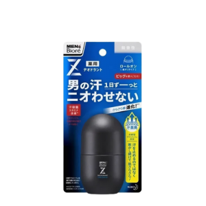 KAO Шариковый дезодорант-антиперспирант с антибактериальным эффектом Men's Biore Deodorant Z, без аромата KAO 55 мл.