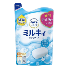 Cow Жидкое молочное мыло для тела со сладким ароматом мыла / Мilky Body Soap (мягкая упаковка)