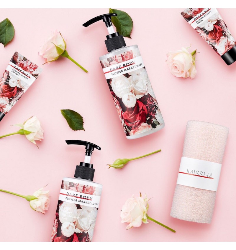 MISSHA Лосьон для тела увлажняющий Dare Body Lotion Flower Market "Цветочный рынок" 500 мл.