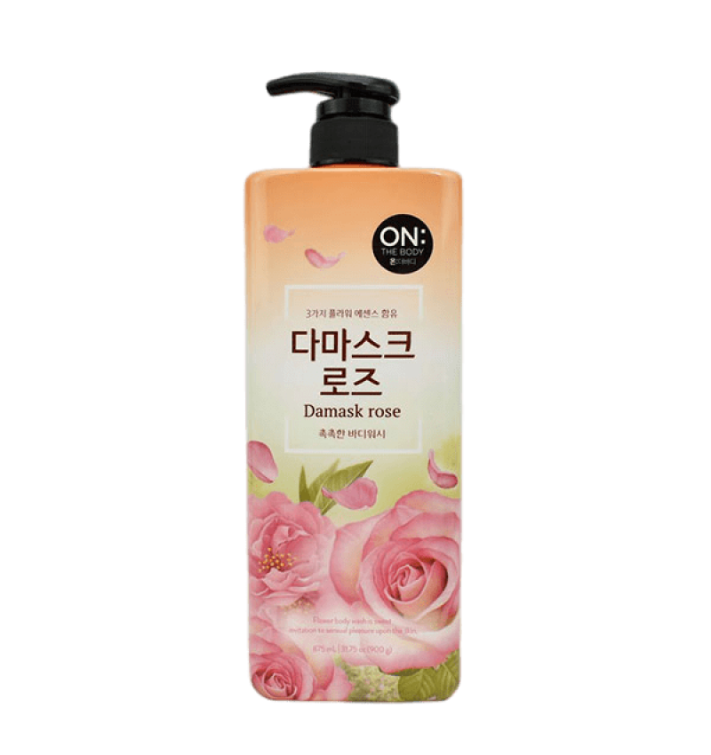 ON: The body Гель для душа парфюмированный "Дамасская роза", Damask Rose Body Wash, 900 мл.