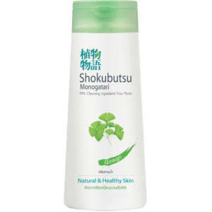 LION Shokubutsu Крем-гель для душа Гинко Monogatari Ginkgo Shower Cream 220 мл.