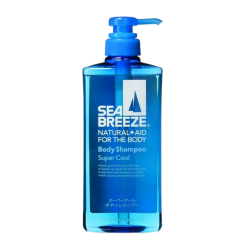 Shiseido Шампунь для тела с охлаждающим и дезодорирующим эффектом, Sea Breeze Shampoo Cool 600 мл.