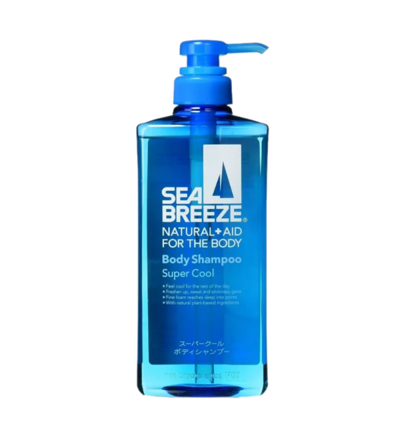 Shiseido Шампунь для тела с охлаждающим и дезодорирующим эффектом, Sea Breeze Shampoo Cool 600 мл.