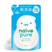 KRACIE Жидкое мыло-пенка для тела для всей семьи, без аромата Naive Pure Foam Body Soap 450 мл. мягкая упаковка