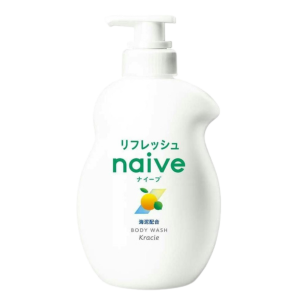 KRACIE Освежающее жидкое мыло для тела с ароматом грейпфрута и лайма, Naive Refresh Body Soap 530 мл.