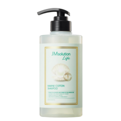 JMSolution Shampoo Life Marine Cotton Шампунь для волос с экстрактом морского хлопка 500 мл.