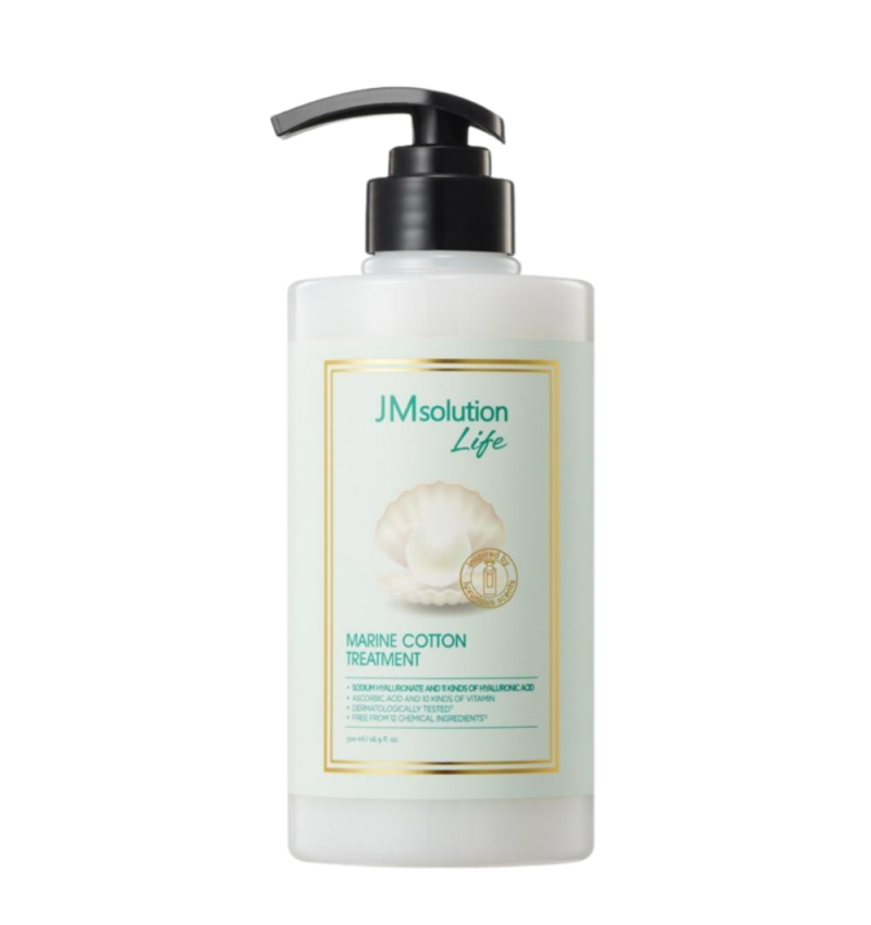 JMSolution Treatment Marine Cotton Life Маска для волос с экстрактом морского хлопка 500 мл.