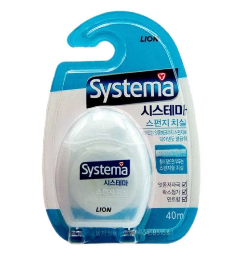 LION Зубная нить Systema,40 м