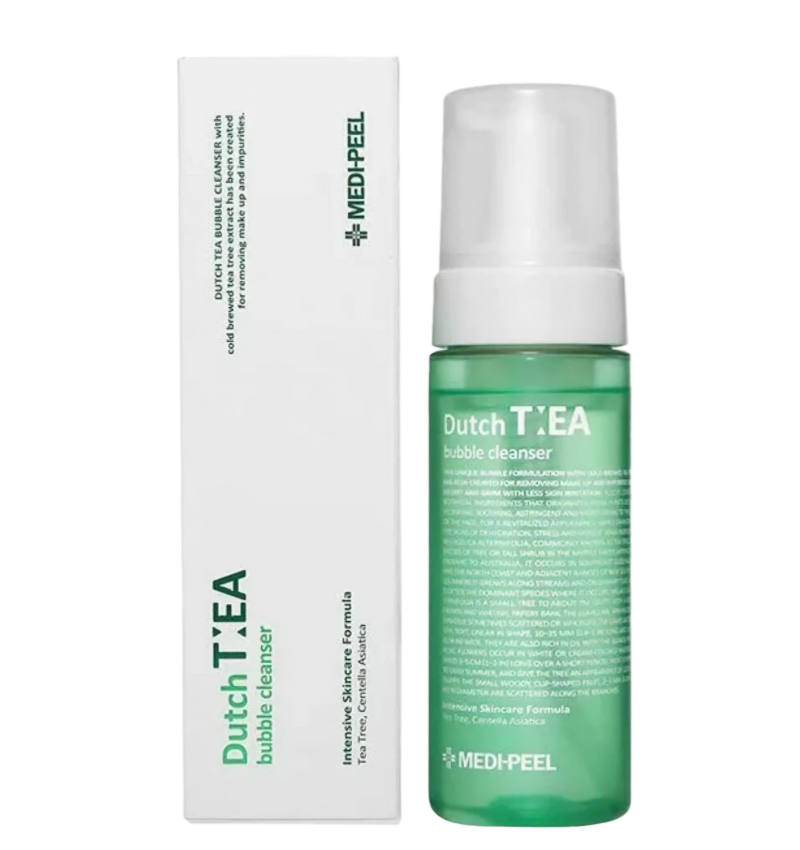 MEDI-PEEL Мягкая пенка-мусс с чайным деревом, Dutch Tea Bubble Cleanser, 160 мл.