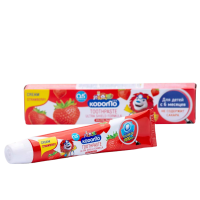 Lion KODOMO Детская зубная паста Клубника, Ultra Shield Cream Strawberry, 40 гр.