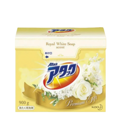 KAO Attack Cтиральный порошок с ароматом королевского белого мыла / Premium Royal White Soap 900 гр.