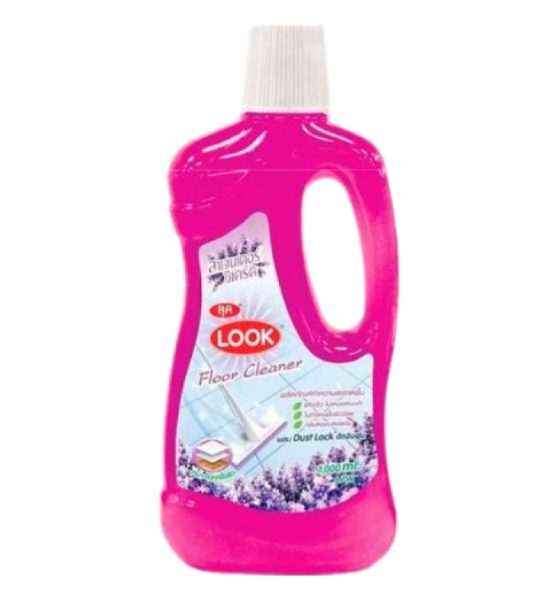 LION Средство для мытья полов "Пыль на замок" ЛАВАНДА Look Floor Cleaner  1 л. бутылка