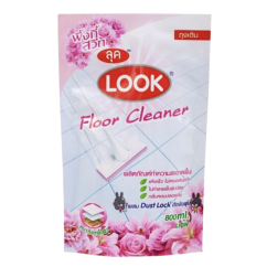 LION Средство для мытья полов "Пыль на замок" Роза Look Floor Cleaner 800 мл. мягкая упаковка