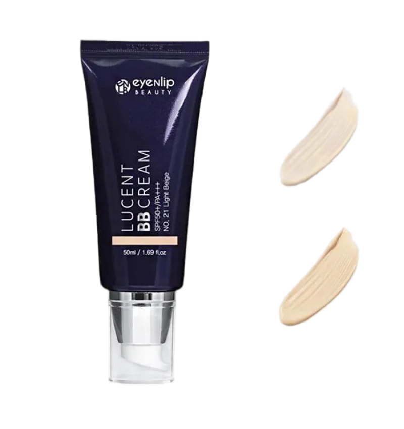 Eyenlip Увлажняющий и осветляющий BB крем с экстрактом полыни 50 мл Lucent BB Cream SPF50, оттенок 23 Natural Beige