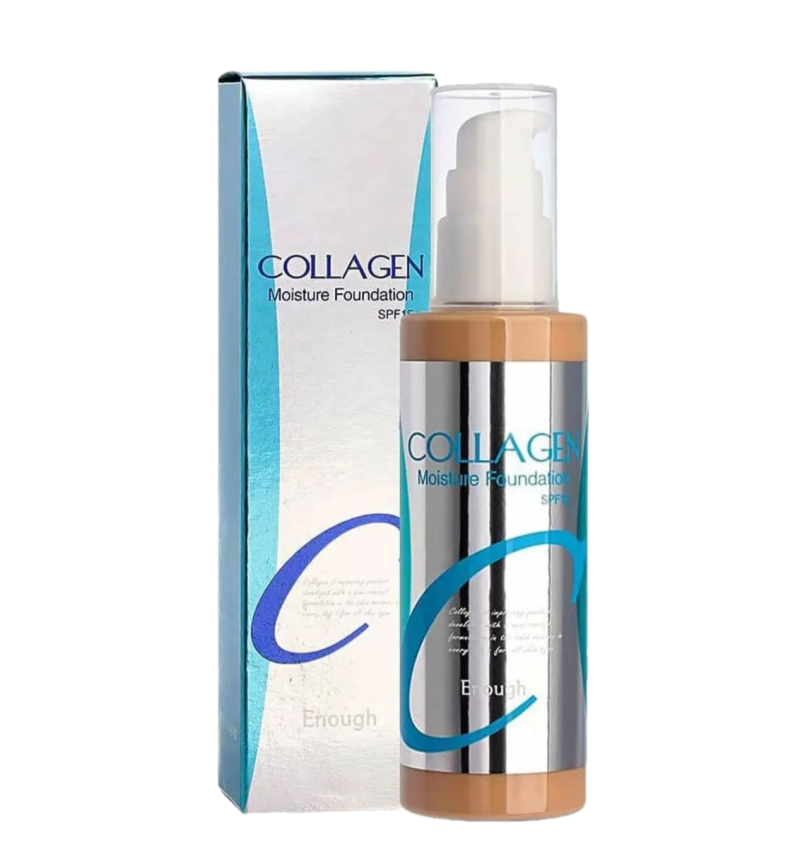 Enough Увлажняющий тональный крем увлажняющий с коллагеном №13 / Collagen Moisture Foundation SPF 15, 100 мл.