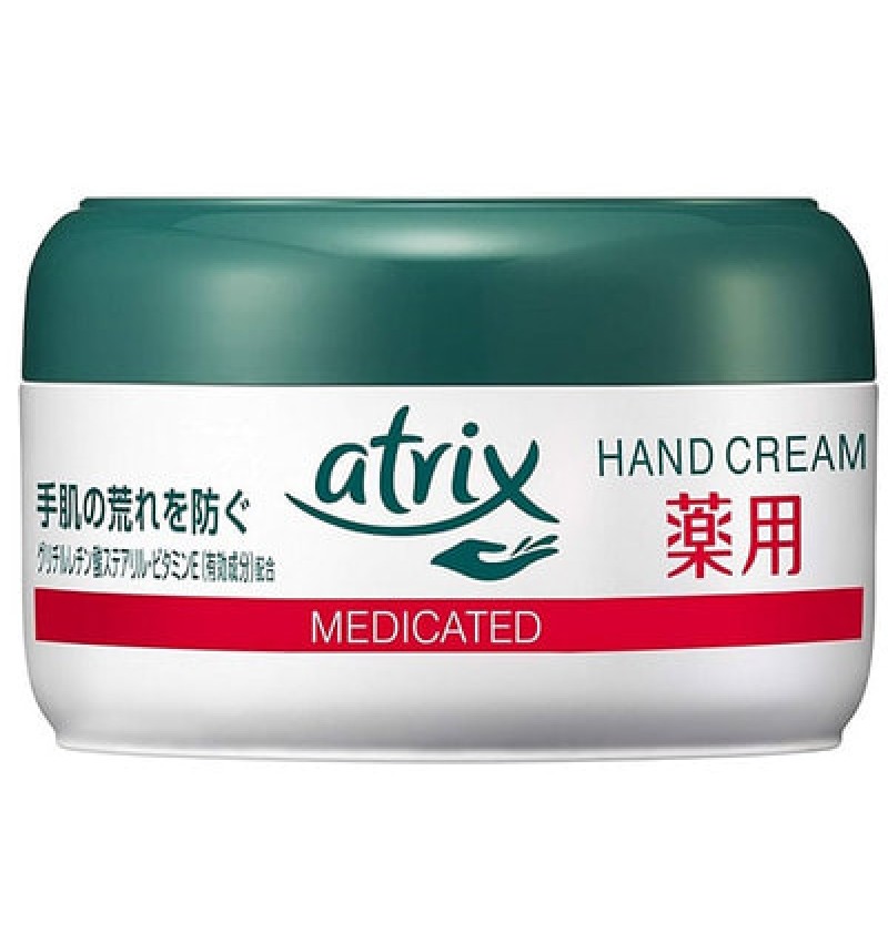 KAO Крем для рук увлажняющий, с витамином Е и экстрактом дягиля, "Atrix Hand Cream Jar" 100 г.