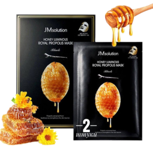 JMsolution Восстанавливающая тканевая маска с прополисом Honey Luminous Royal Propolis Mask 1шт.