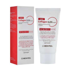 Medi-Peel Солнцезащитный крем с коллагеном Red Lacto Collagen Sun Cream SPF50+ PA++++ 50мл.