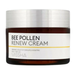 MISSHA Крем для лица восстанавливающий с пчелиной пыльцой Bee Pollen Renew Cream 50 мл.