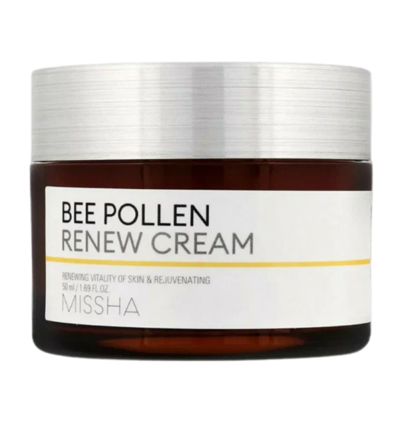 MISSHA Крем для лица восстанавливающий с пчелиной пыльцой Bee Pollen Renew Cream 50 мл.