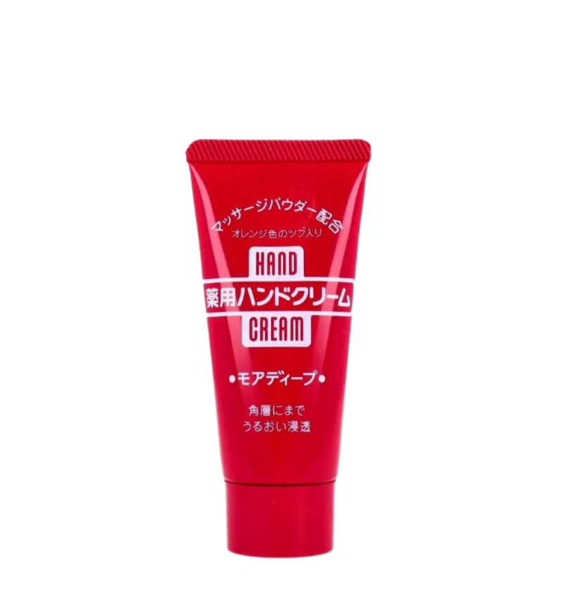 Shiseido Лечебный и питательный крем для рук с апельсиновой пудрой Hand Cream More Deep, 30 гр.