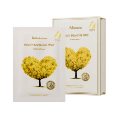 JMsolution Успокаивающая тканевая маска с гамамелисом Purelyn Balancing Mask Witch Hazel 1шт